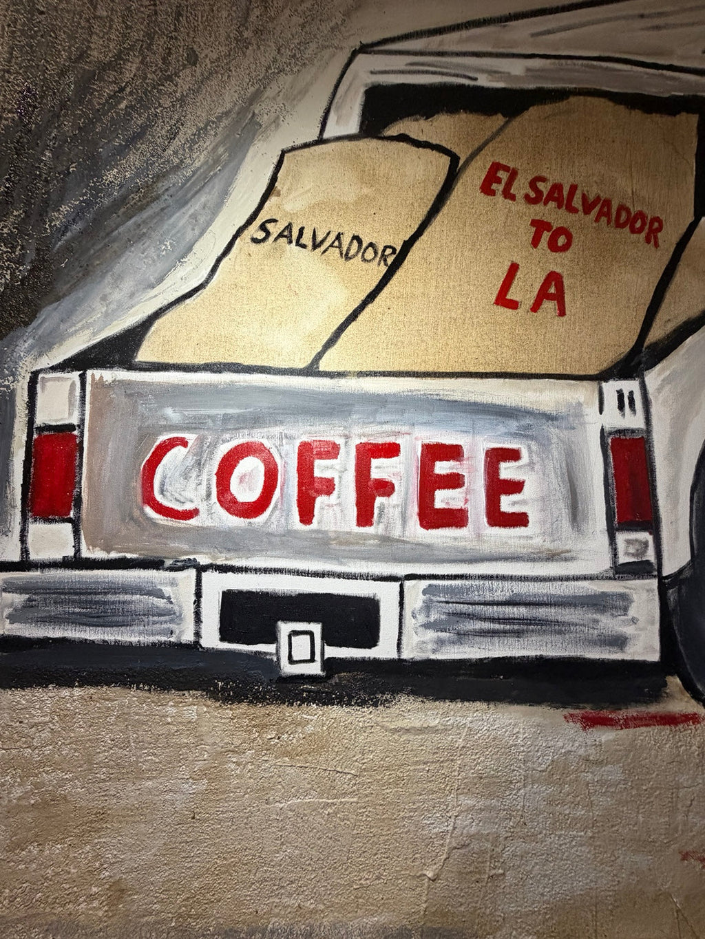 Truck and surface detail of LA COSECHA / 2026
