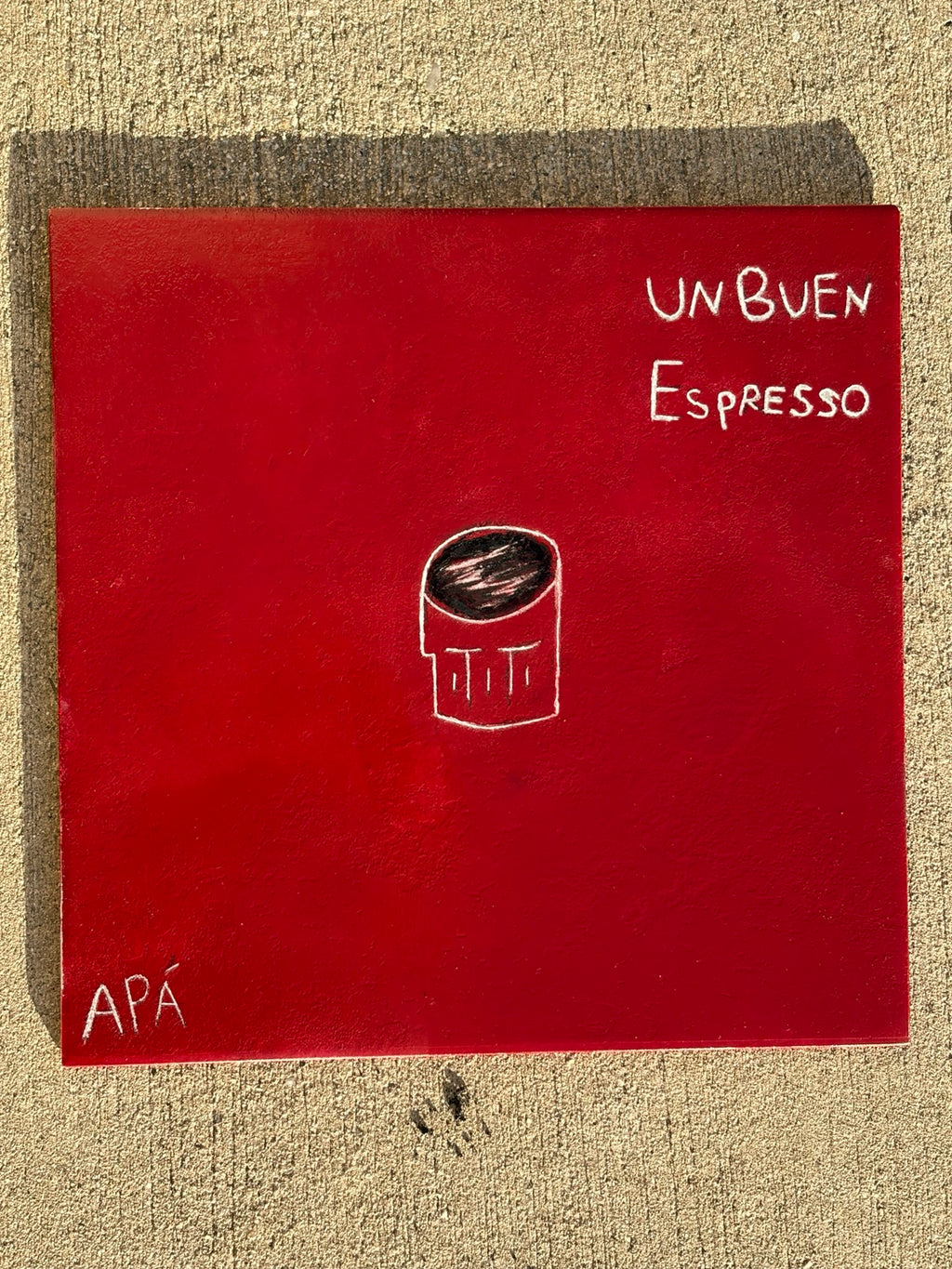 UN BUEN ESPRESSO / CERÁMICA 02 / 2026 original artwork