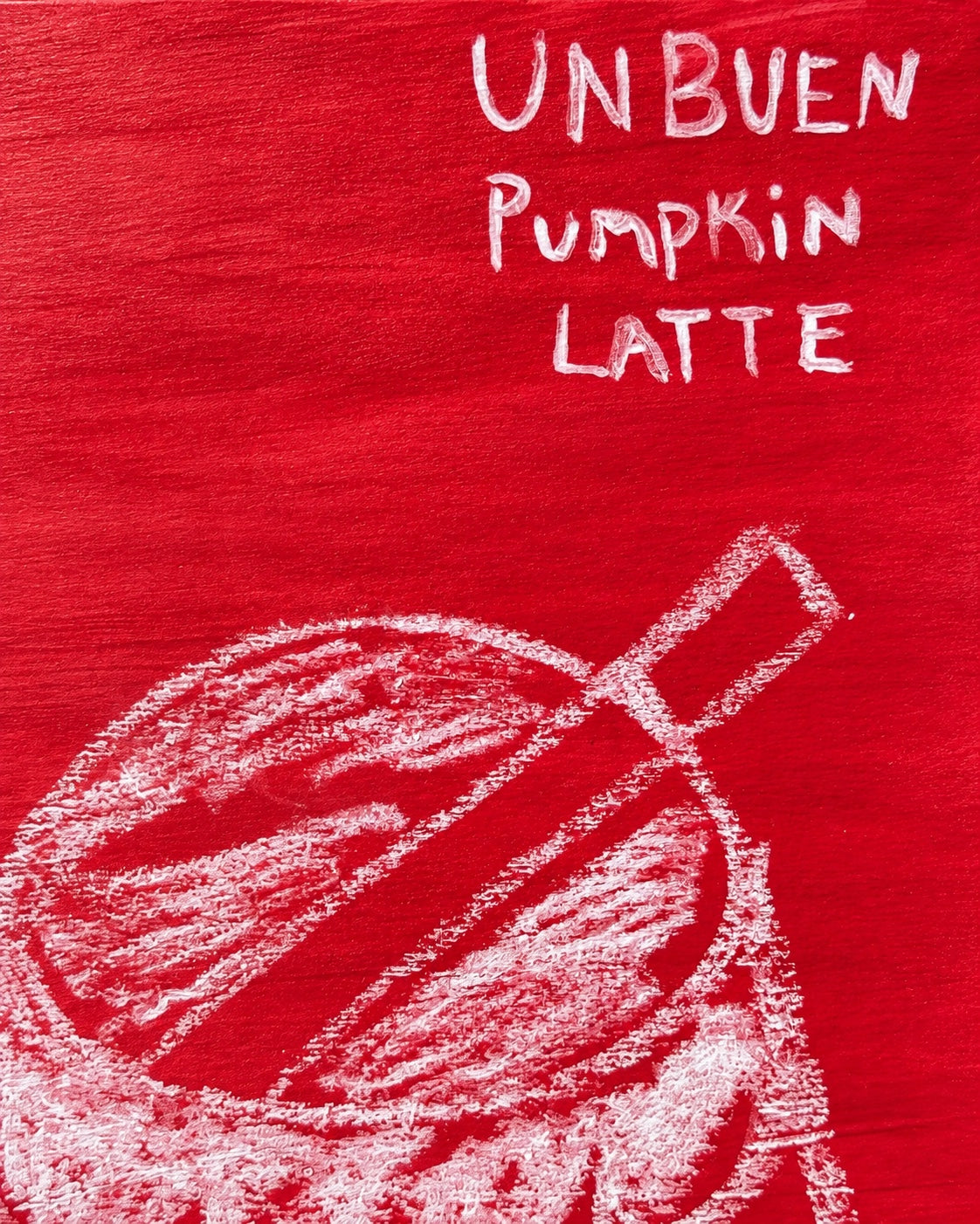 Detail of UN BUEN PUMPKIN LATTE / 2026